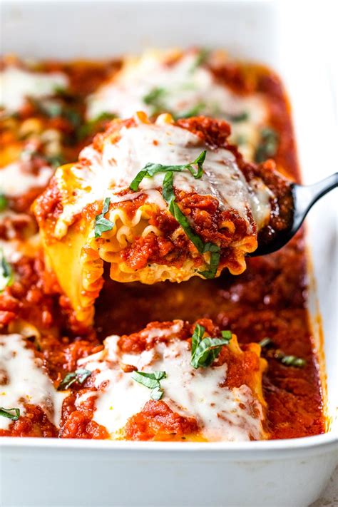 lasagna roll ups with cottage cheese